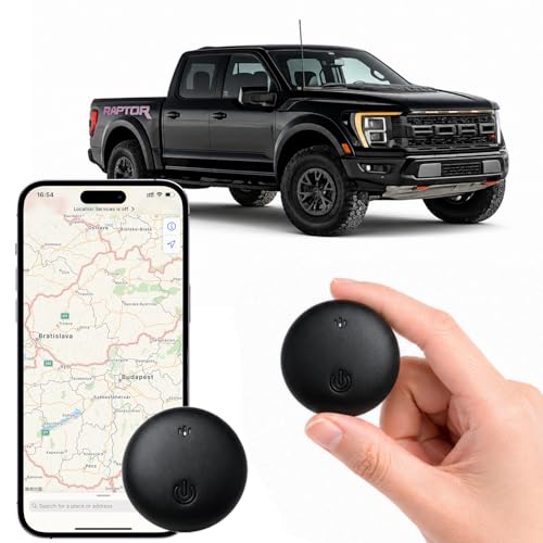 GPS Tracker Device for Car Vehicles: Mini Hidden Self-Magnetic no Subscription Trackers for Tracking Kids Elderly Vehicle pet - Real Time Location Track Devices no Monthly Fee for Android and iPhone