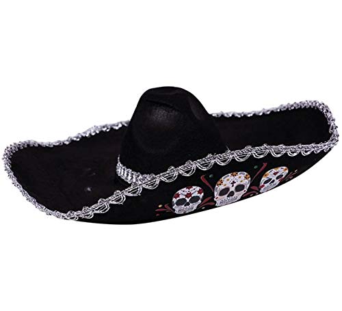 Sombrero de Mexicano del Día de los muertos