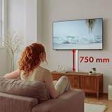Kanał kablowy aluminiowy Maclean 750x62x20mm | Profil półkolisty do HDMI audio LAN | Zawiera akcesoria montażowe | Do montażu na ścianie i podłodze | System dwuczęściowy (Biały)