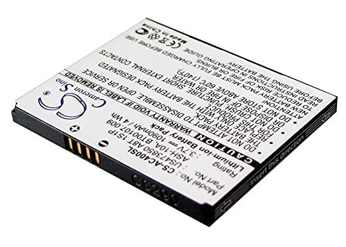 Li-ion Battery Compatible with Acer ASH-10A, BT00107.008, BT00107.009, US473850 A8T 1S1P beTouch E400, beTouch E400B, neoTouch P400