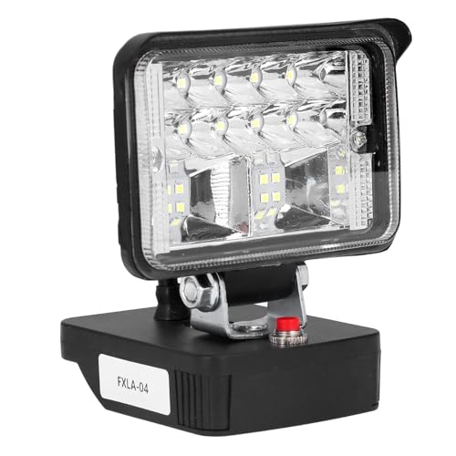 Panne de lumière ? Lampe de travail LED 18V portable pour ne plus travailler dans le noir