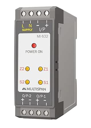 Multispan MI-632-A2-A-AA Signal Isolator (Process Control Instrument ...