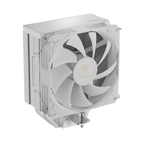 Image of Gamdias Boreas E2-410 WH CPU Air Cooler, 4 Copper Heat Pipes, 120mm Hydraulic Bearing PWM Fan, Support LGA 1700 /1151 /1150 /1155 /1156 /1200 /2011 /2066 /AM5 /AM4