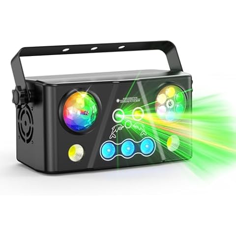 ZEMOJ 5in1 RGB Laser Party Light Cover
