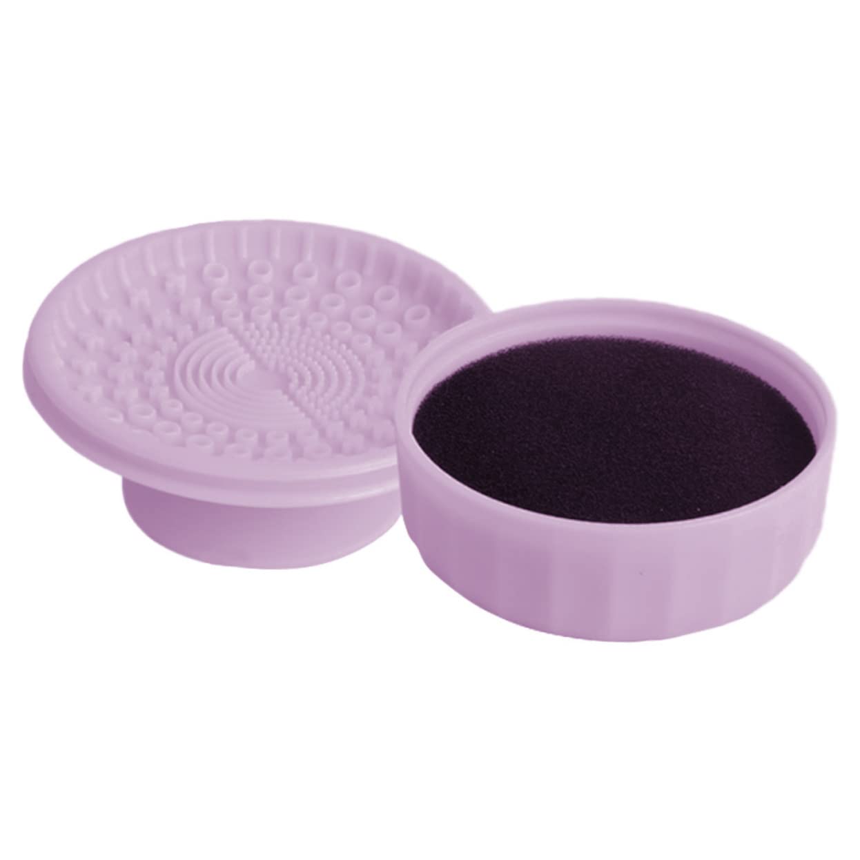 Ipetboom 5 Pz Scatola per la pulizia dei pennelli da trucco tappetino pulisci pennelli pieghevole ciotola per la pulizia del trucco tampone per pennelli da trucco accessori per il trucco