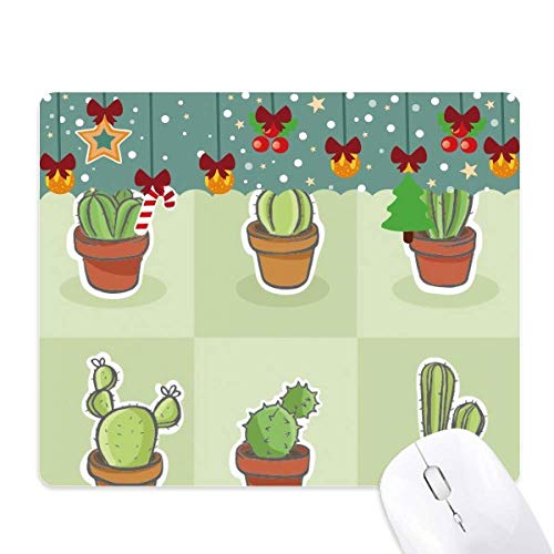 Tapis de souris illustration plantes succulentes pour le télétravail