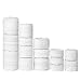 FEPITO 55.5 Yards White Lace Trim Ribbon 15 Rolls Lace Ribbons Assorted Patterns Cream Vintage Lace Ribbons for Sewing DIY Making and Bridal Wedding Decorations