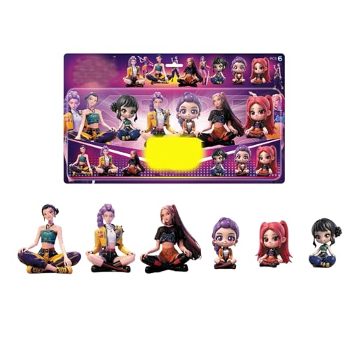 Figuras K-Pop De-Mon H-unters, 6 Unidades/Set Muñecas K-Pop
