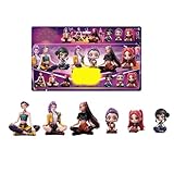 Figuras K-Pop De-Mon H-unters, 6 Unidades/Set Muñecas K-Pop De-Mon Hun-ters con Accesorios y Trajes, muñecas Rumi/Mira/Zoey para coleccionar y Regalar a los Fans (J)