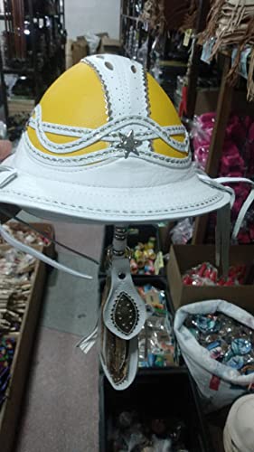 Chapéu DOMINGUINHOS Aba Média Couro Semirrígido 