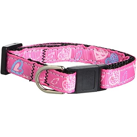 Collar de Seguridad para Gatos Mirage Pet Products Crazy Hearts Cover