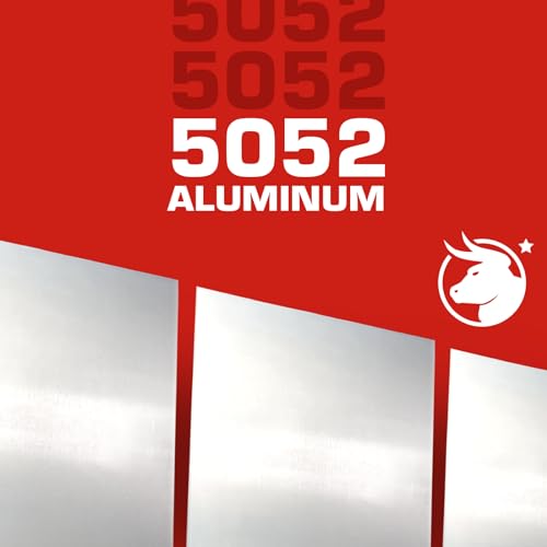 2 Pack Premium .062 5052 Aluminum Sheet Metal: .062 x 12" x 24" Flat Stock. Thickness 1/16. Versatile Grade for DIY, Home Repairs & More - Corrosion-Resistant & Easy to Work with! - Thumbnail 4