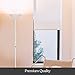 Brightech SkyLite LED Floor lamp, Torchiere Super Bright Floor Lamp for Living Rooms & Offices - 3 Way Dimmable Tall Lamp, High Lumen Standing Pole Lamp for Bedroom Reading - White