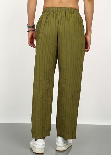 Image of Men's Cotton Linen Pajama