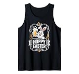 Hoppy Easter Funny Bunny Beer Lover Gifts Tank Top