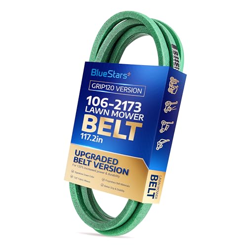 Image of [Upgraded Grip120] BlueStars 106-2173 Deck Belt Aramid Cord 1 /2 inch x 117.2 inch
