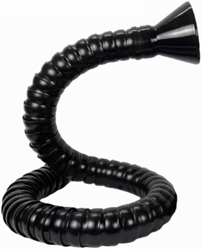 Flexible Smoke Exhaust Vent Pipe - 50mm x 1.5m Bamboo Suction Air Collector Hood for Optimal Ventilation & Airflow, 1PC Adjustable Design for Home & Kitchen Use