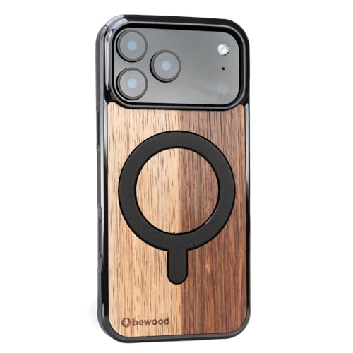 Coque en bois pour iPhone 17 Pro Max Mango MagSafe protection chic - 2