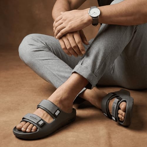 Image of KOBURG Nexa Sandals for Men| Stylish Trending | Comfortable | Super soft | Lightweight | EVA Sole | Casual Sandals | Slippers | Flip Flops for Men KF-464