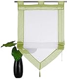 ♥ Material: 100% Polyester, transparent Voile Gardinen