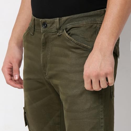 Image of Spykar Men's Rover Regular Fit Mid Rise Casual Jeans