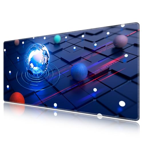 Tapis de souris grand format déco bureau élégant motif Astre