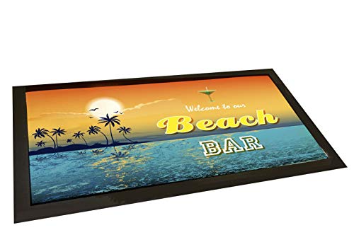 Corredor de bar de playa personalizado – Alfombrilla de bar Club Runner