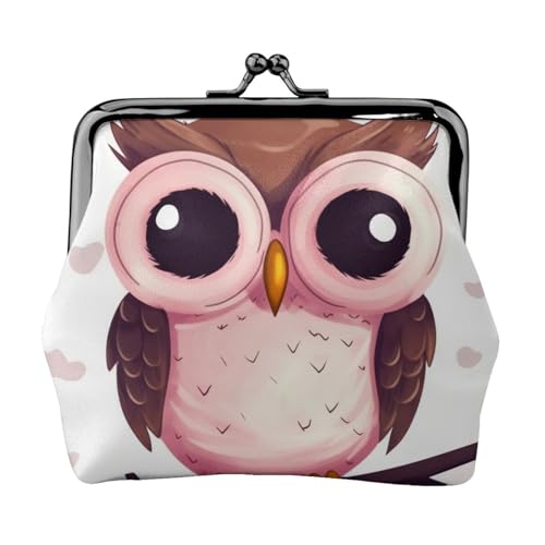 Porte-monnaie hibou compact : fini la monnaie perdue en voiture