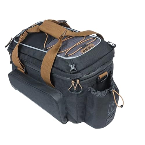 BASIL Bicycle Bag, Miles Trunk Bag, Professional MIK Compatible, 9-36L Waterproof