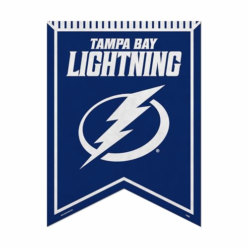 Fanion de hockey NHL Tampa Bay Lightning en feutre, le cadeau idéal pour fan