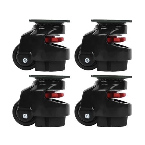 Roulettes de nivellement pour établi pivotantes 360 rétractables 4 pièces