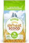 SWheat Scoop Blé naturel Multi-Cat Litter, Superior Clumping avec des enzymes neutralisantes odorantes, 25 Sac en livre
