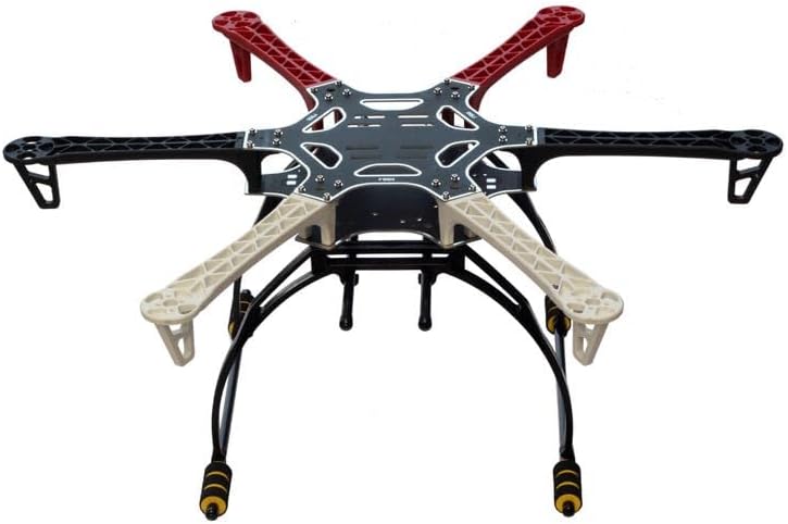 for Hexa Frame Arm HexaCopter FPV F550 PCB with Landing Gear Gimbal Protector Battery Plate for Flamewheel HJ550 Quadcopter Easy to Replace(with Landing Gear)