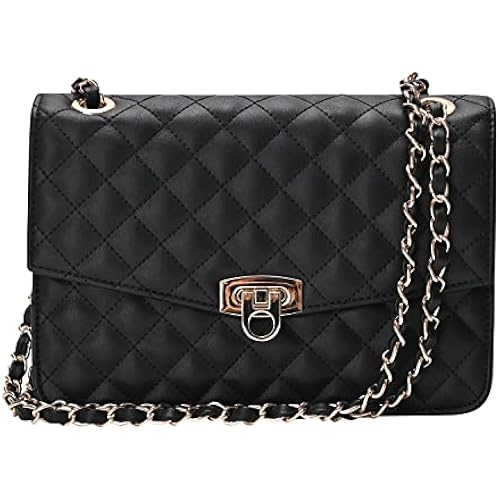 GM LIKKIE Quilted Medium Shoulder Crossbody Bag for Women