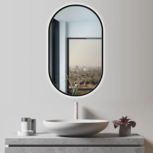 Miroir salle de bain tactile intensité variable 3 couleurs LED - 8