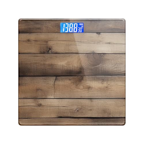 Báscula Digital de Baño con Pantalla LCD Legible miniatura 1