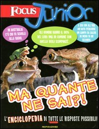 Hardcover Focus junior. Ma quante ne sai?! [Italian] Book