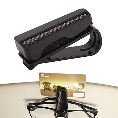 Clipe de vidro para viseira de sol,Porta óculos de viseira para carro - Clipe de suporte para óculos