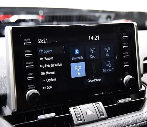 Film écran Toyota RAV4 2019 : protection d'écran tactile LCD et de navigation GPS auto robuste