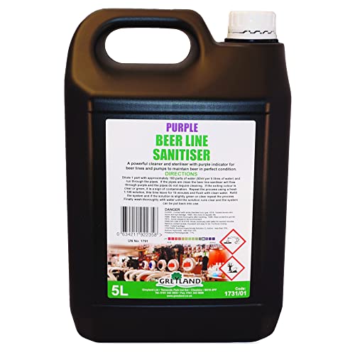 Purple Beer Line Sanitiser - Single - Heavy duty Purple Beer Line Sanitiser