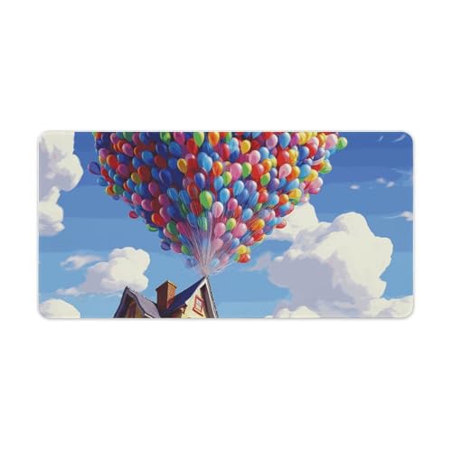 Tapis de souris de jeu motif ballon coloré grand tapis écriture