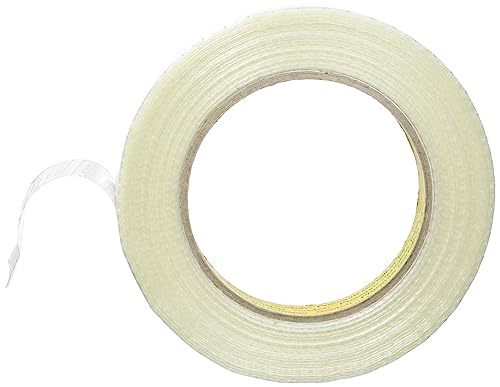 3M Tartan Filament-Klebeband Leistungsstark 8959 , 19 mm x 50 m, Transparent (1-er Pack)