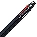 Uni Ballpoint Pen Jetstream 3 Color Black, Red, Blue, Green Ink 0.7mm, Transparent Black (SXE450007T.24)
