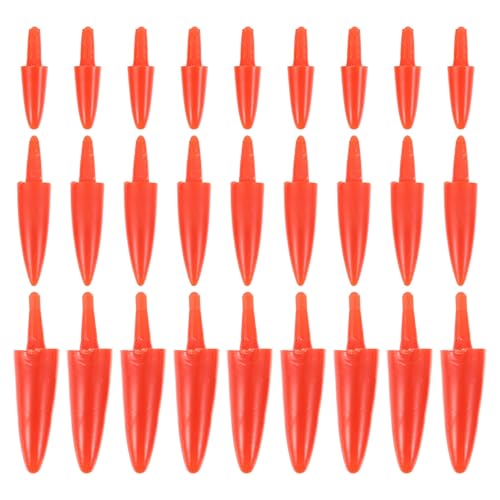 Nez rouge bonhomme de neige plastique accessoire figurine Père Noël loisirs créatifs DIY 300 pièces