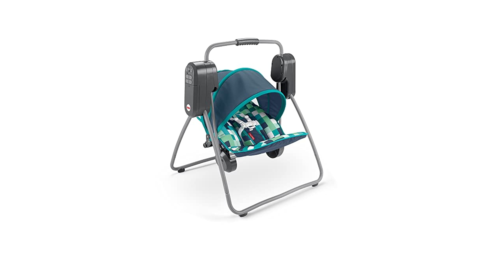 Amazon.com: Fisher-Price On-the-Go Swing – Pixel Forest