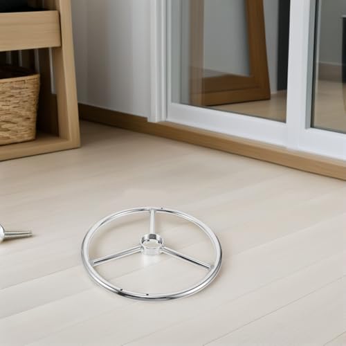 Anneau repose-pieds ajustable pour tabouret de bar facile à installer - 8