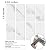 STICKGOO 100-Pieces Peel and Stick Backsplash, 3" x 6" PVC Wall Tile, Marble White Stick on Backsplash for Kitchen/Bathroom/Fireplace