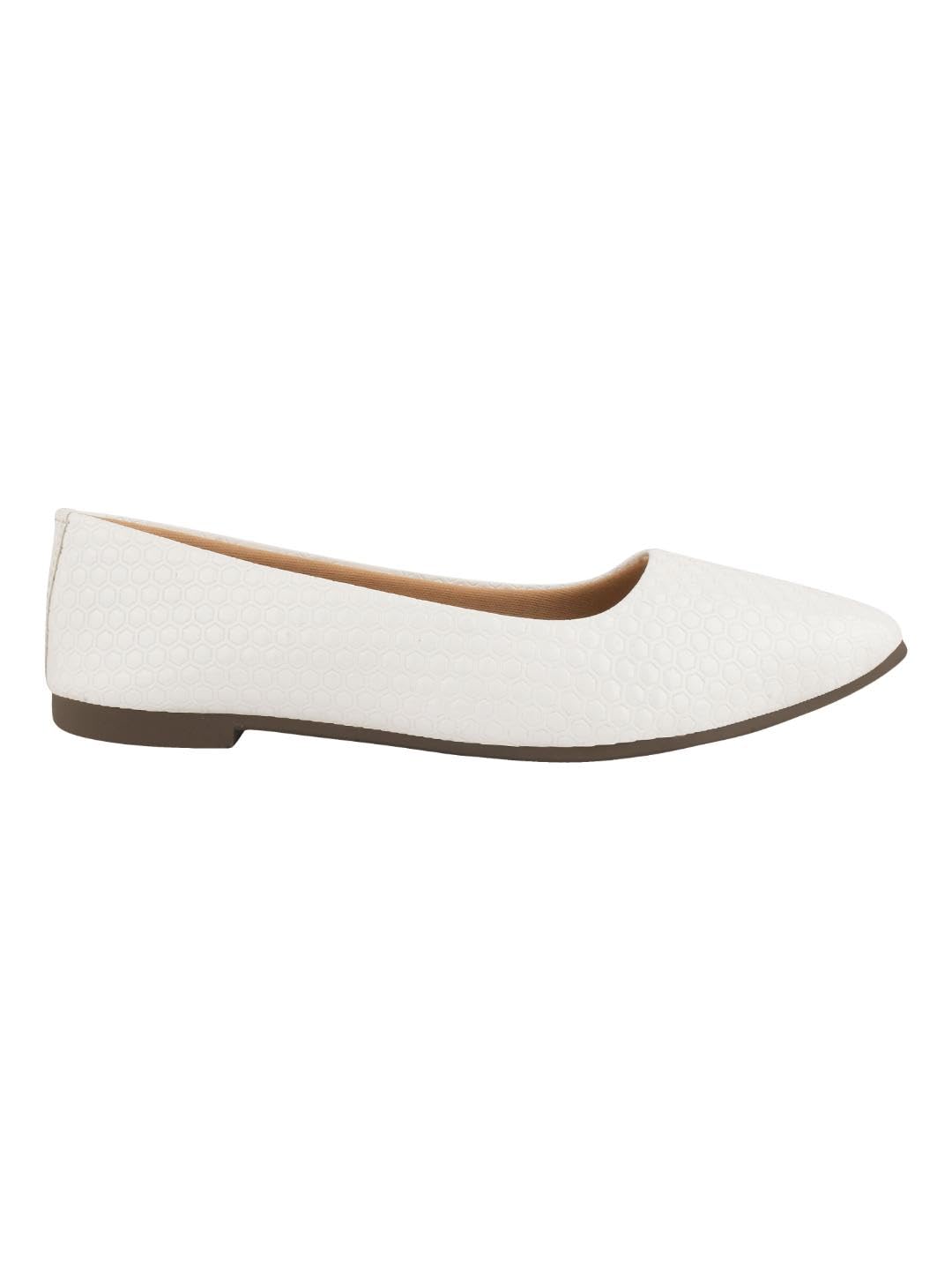 Women's Textured Ballet Flats – Comfortable Slip-On Round Toe Shoes – Lightweight Casual & Office Footwear Stylish & Comfy-image-12