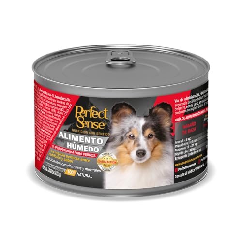 Perfect Sense Alimento Premium para Perro en Lata 140 g, Delicioso Sabor...