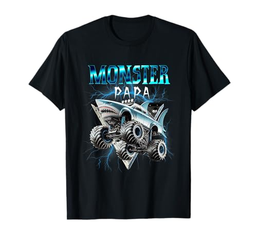 Monster Truck PAPA Monster Truck son mis amantes de los camiones de mermelada Camiseta